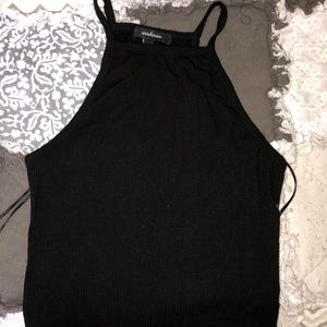black tank top